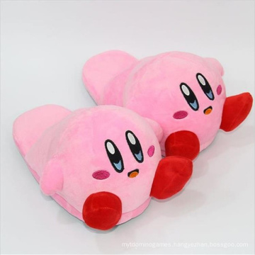 Cute Plush Pink Carby Slippers